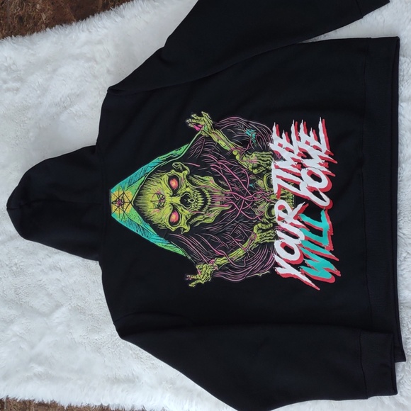 RGSTR BLACK HOODIE, Size XL - Picture 12 of 12